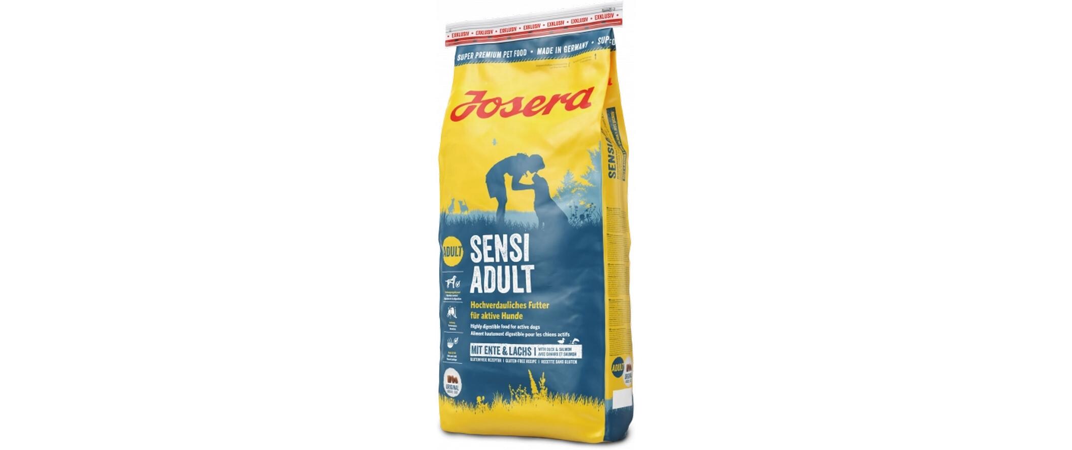 Trockenfutter SensiAdult, 900 gAlleinfuttermittel für ausgewachsene Hunde