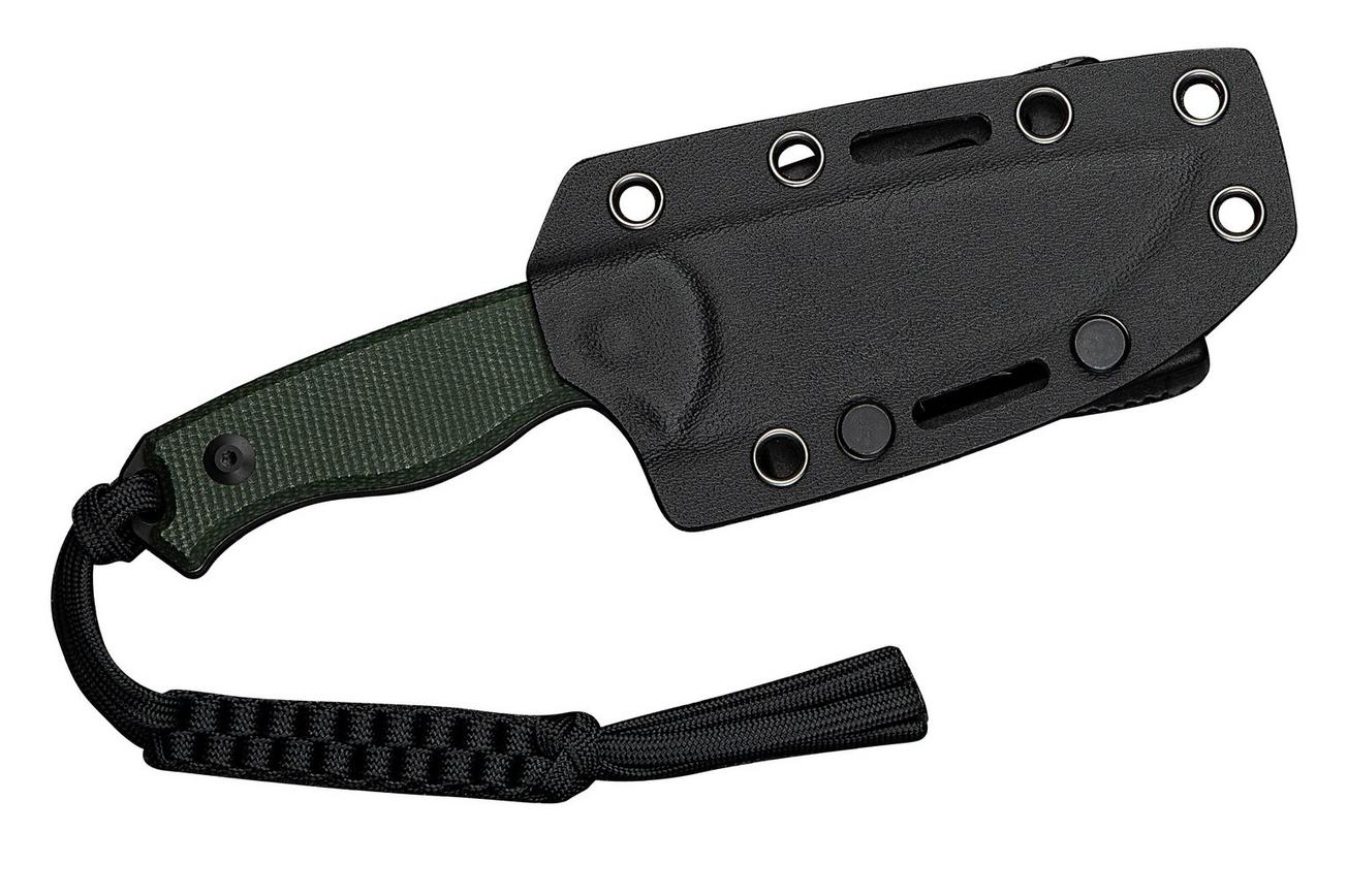 Civivi Timberbark C23094-3 Blackwashed 14C28N, Green Canvas Micarta, vaststaand mes
