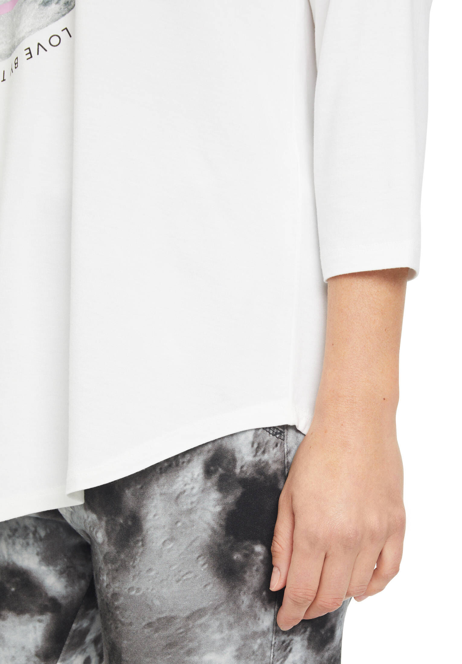 Betty Barclay| Damen Oversize-Shirt mit V-Ausschnitt