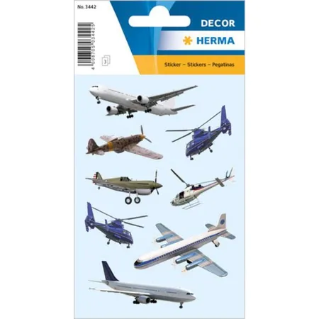 HERMA 3442 Sticker DECOR Flugzeuge