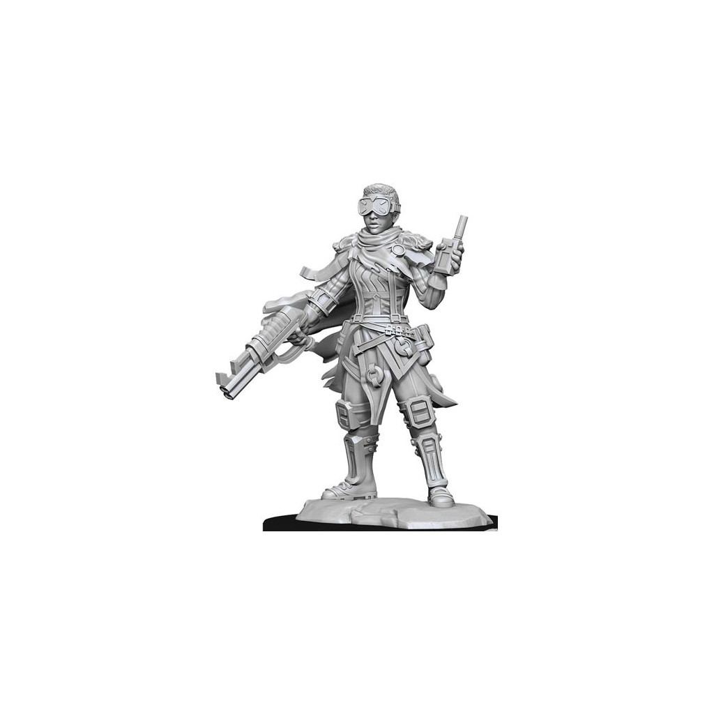 Starfinder Deep Cuts Unpainted Miniatures: Human Mechanic