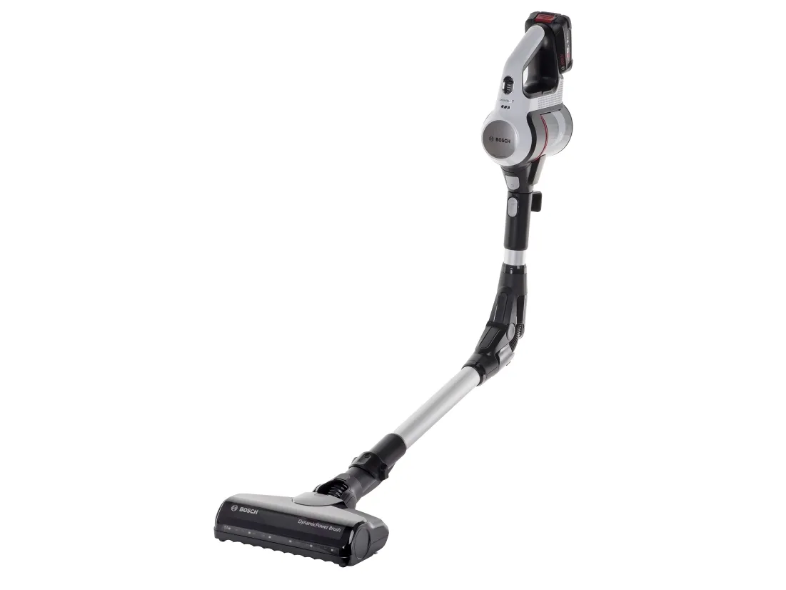 Bosch Unlimited 7 BBS711W - Støvsuger - pind/håndholdt (2-i-1) - uden pose - ledningsfri - hvid inkluderet oplader