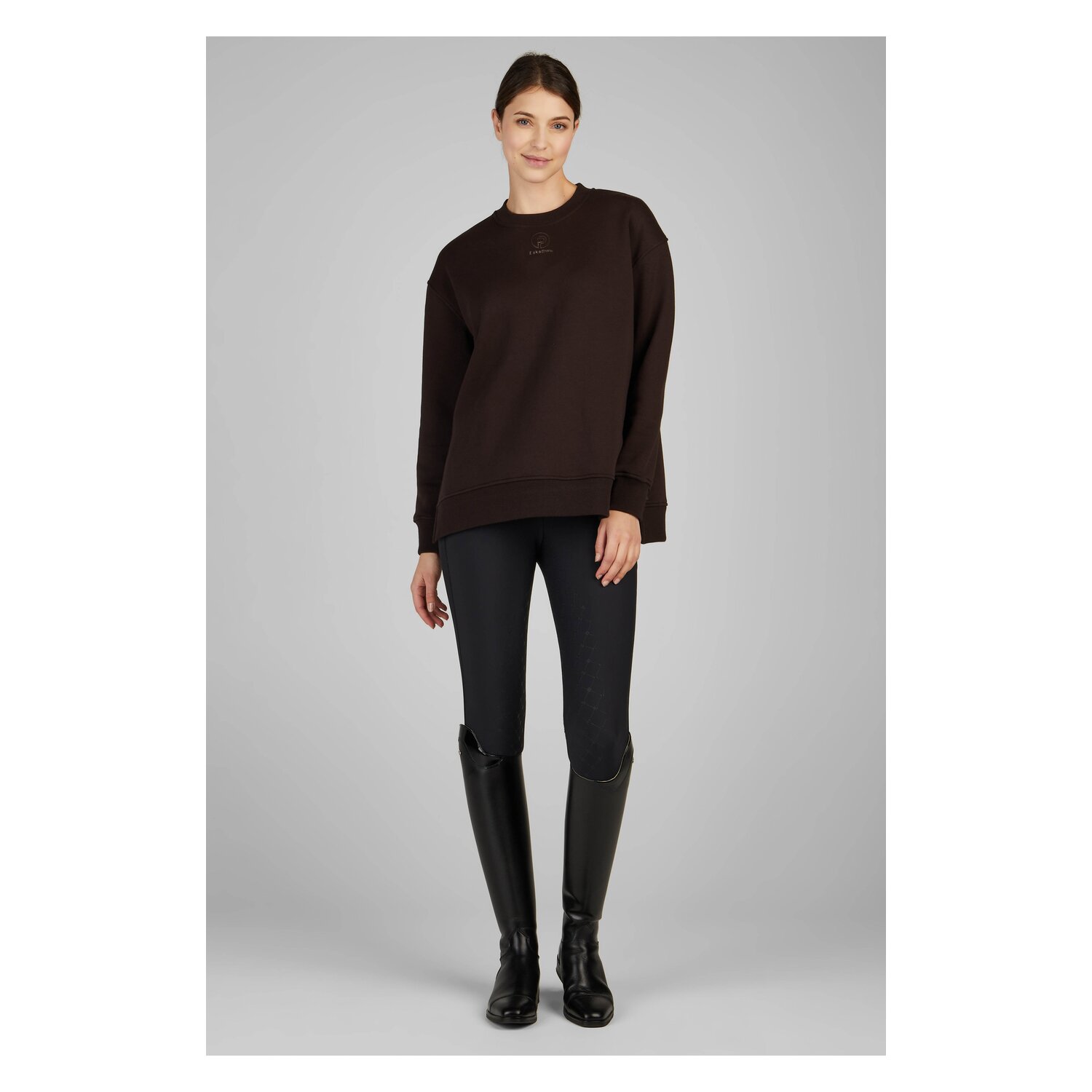 ESKADRON Platinum Sweatshirt Oversized Platinum  - teak brown
