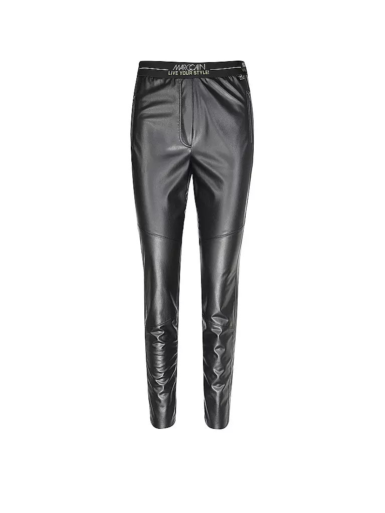MARC CAIN Hose High Waist SINNAR schwarz