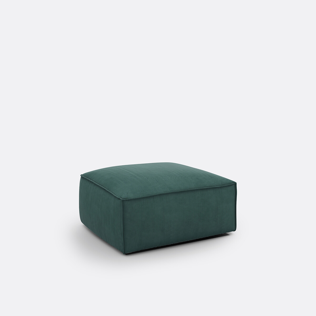 LA REDOUTE INTERIEURS<br>Puff modular em veludo canelado, Seven