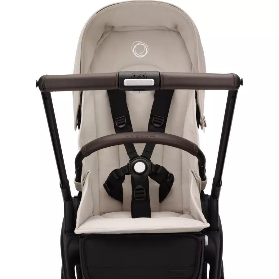 bugaboo Kinderwagen Dragonfly Complete Black Desert Taupe