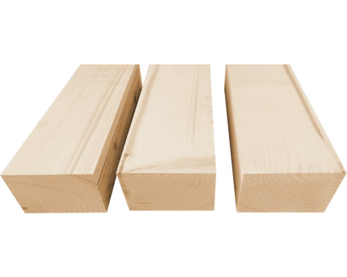 Konsta vierkant hout vurenhout 60x80x2000 mm