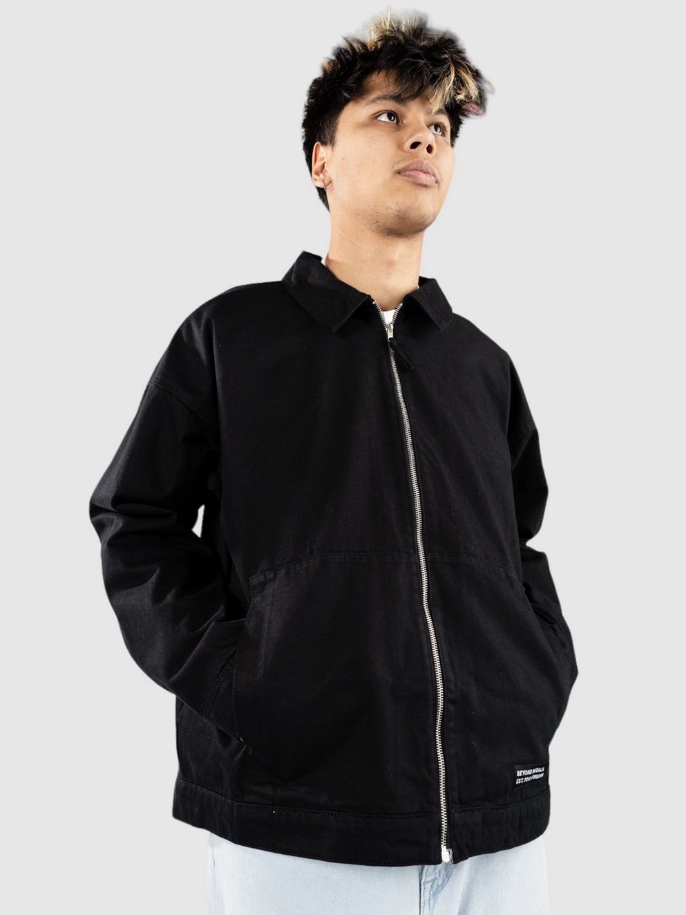 Beyond Medals Twill Jacket black