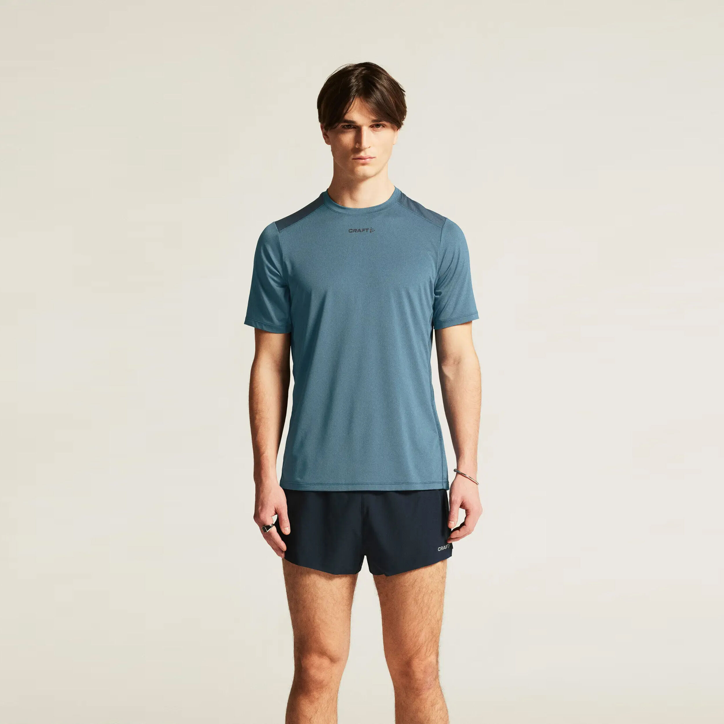 Craft ADV Essence Tee 2 Maillot De Course Hommes - Bleu