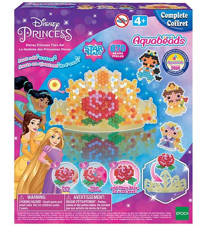 Aquabeads Perles?t - 870 stk. - Disney Prinsesse Krone