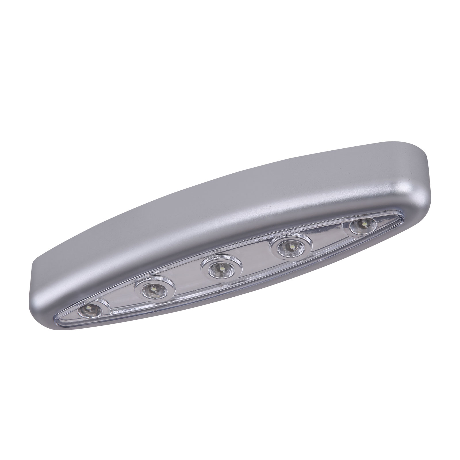 LED-Unterbauleuchte - silber - Kunststoff - 15 cm