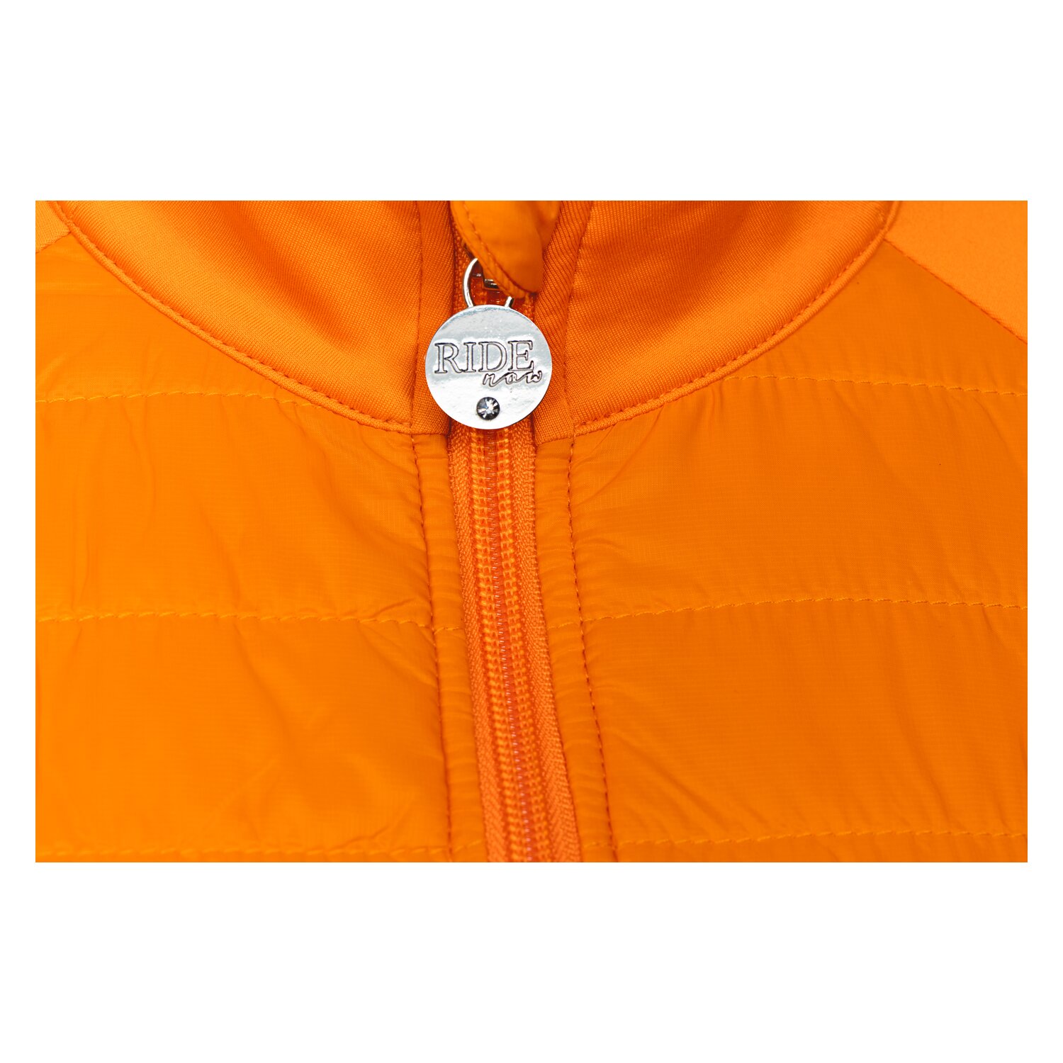 RIDE now Materialmix-Jacke Light  - orange flame