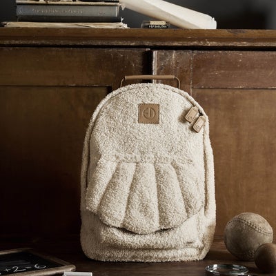 Elodie MIDI Ryggsekk, White Boucle