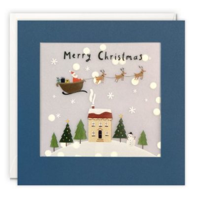 Santa Sleigh in the Sky