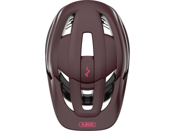 Abus CliffHanger Cykelhjelm, Wildberry Red