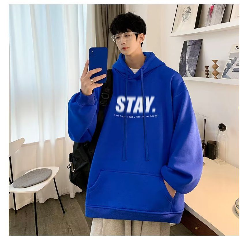 Wewewow - Oversized hoodie met letters