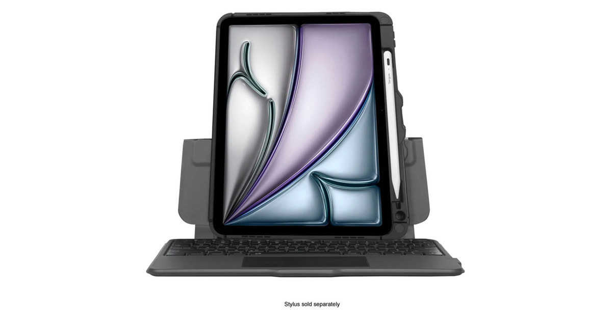 TargusVersaVu Bluetooth® Keyboard Case for iPad tablethoes  (Zwart)
