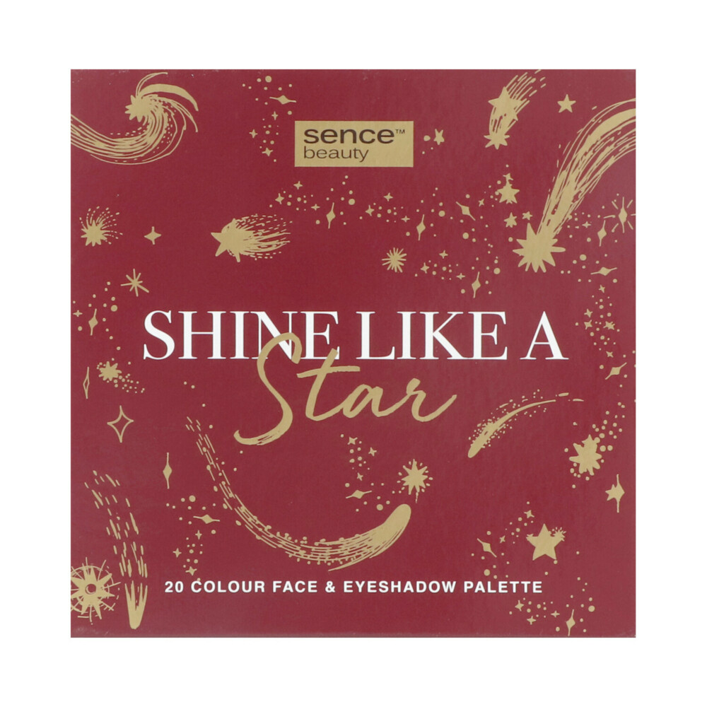 Sence Shine LikeA Star Gezicht en Oogschaduw Palette Moon Crush1 set
