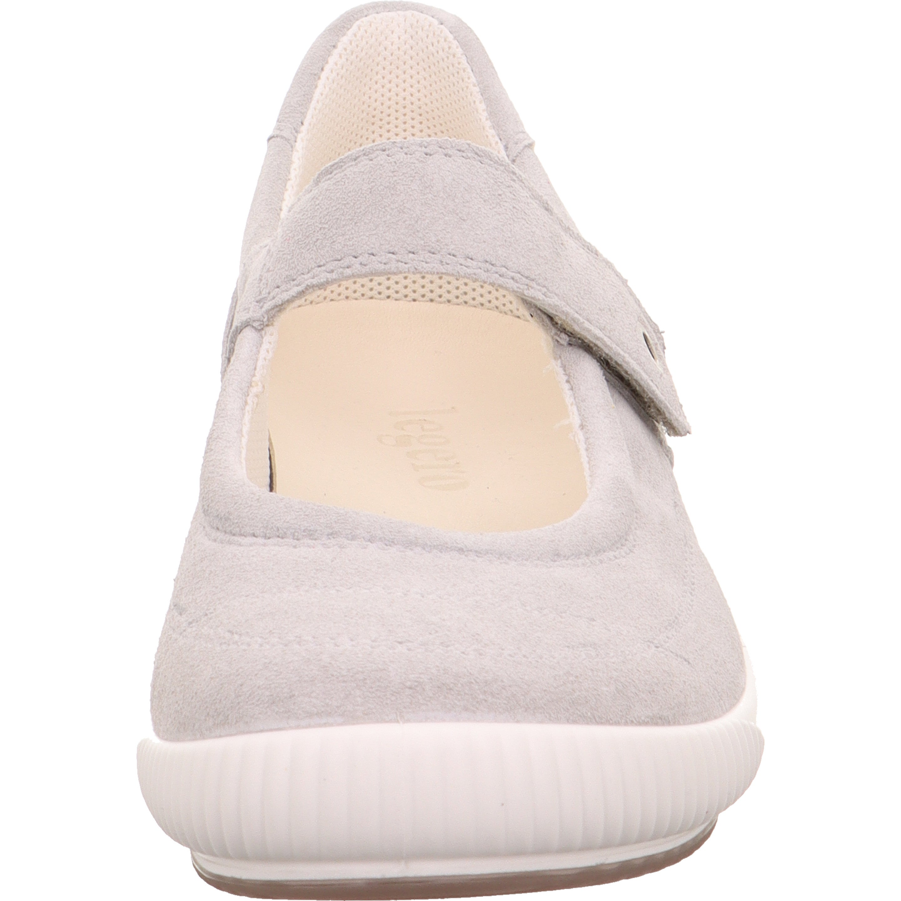 legero TANARO 5.0 Damen  Ballerina mit Klettverschluss - Farbe: Aluminio - Größe: 5.5