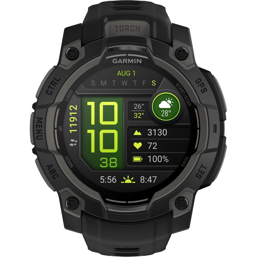 Garmin Instinct 3 – 45mm AMOLED Schwarz