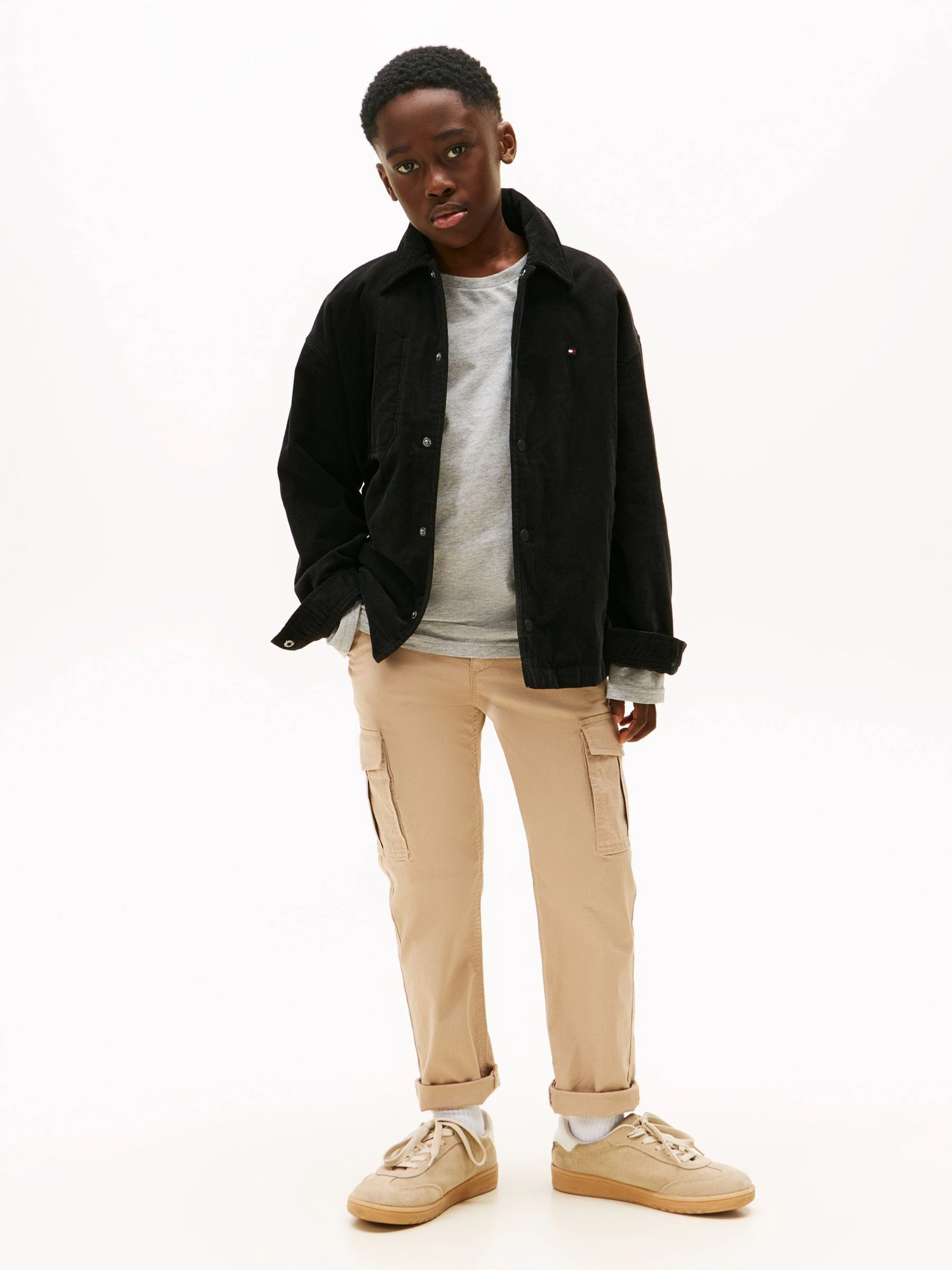 Tommy Hilfiger Quilted Lining Corduroy Overshirt