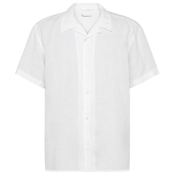 KnowledgeCotton Apparel - Box S/S Linen Shirt - Chemise