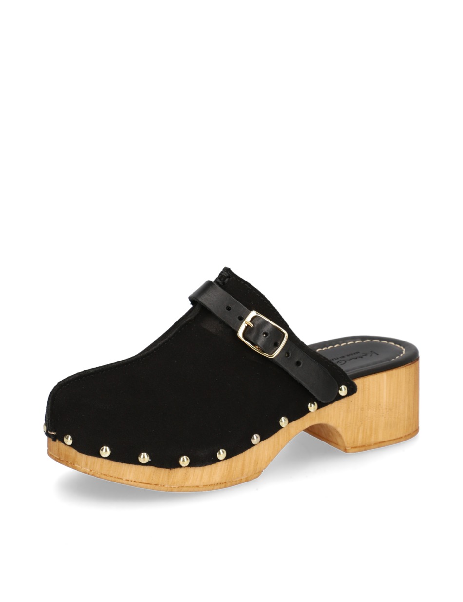 Veloursleder Pantoffel
