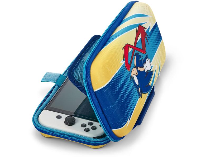 Power A Protection Case Sonic Peel Out Reisetasche für Nintendo Switch OLED, Nintendo Switch oder Nintendo Switch Lite
