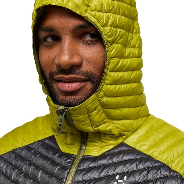 Doudoune randonnée HAGLÖFS L.I.M MIMIC HOOD MEN OLIVE GREEN/MAGNETITE