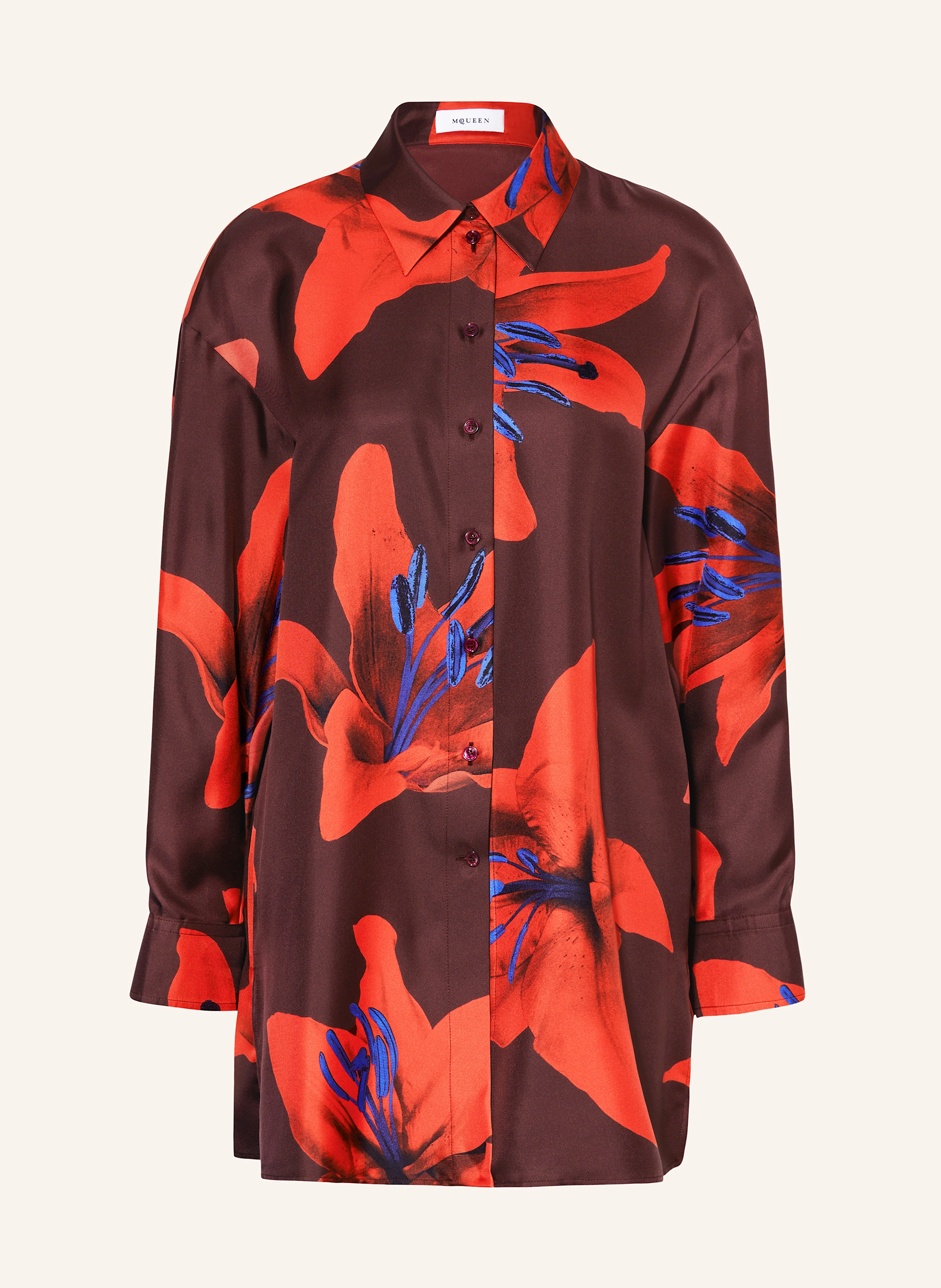 Alexander McQUEEN Hemdbluse aus Seide