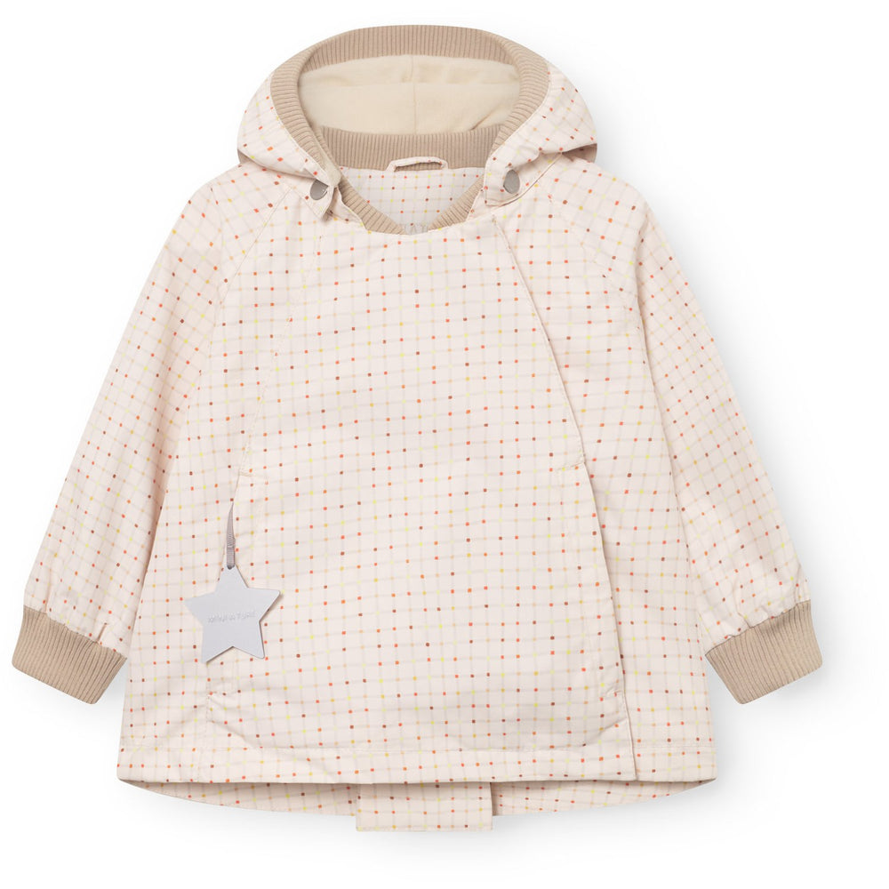 Køb Mini A ture Print Crayon Grid Matwiami Fleece Lined Jacket. Grs