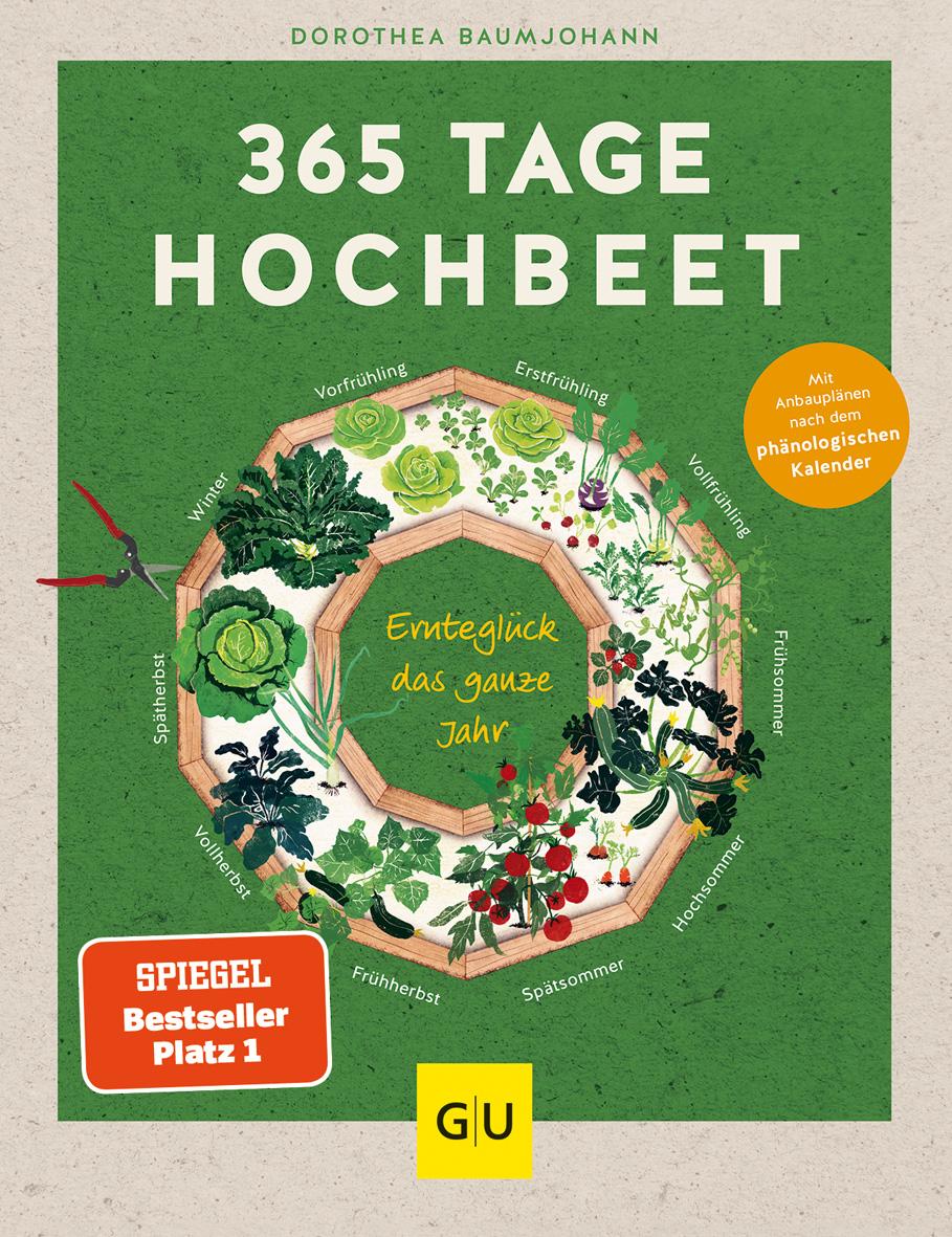 365 dagen lang het hele jaar door geluk met de oogst in verhoogde bedden