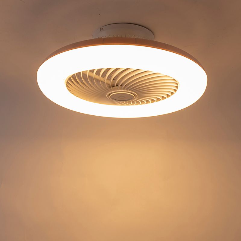 Plafondventilator wit 55cm incl. LED dimbaar met afstandsbediening - Clima