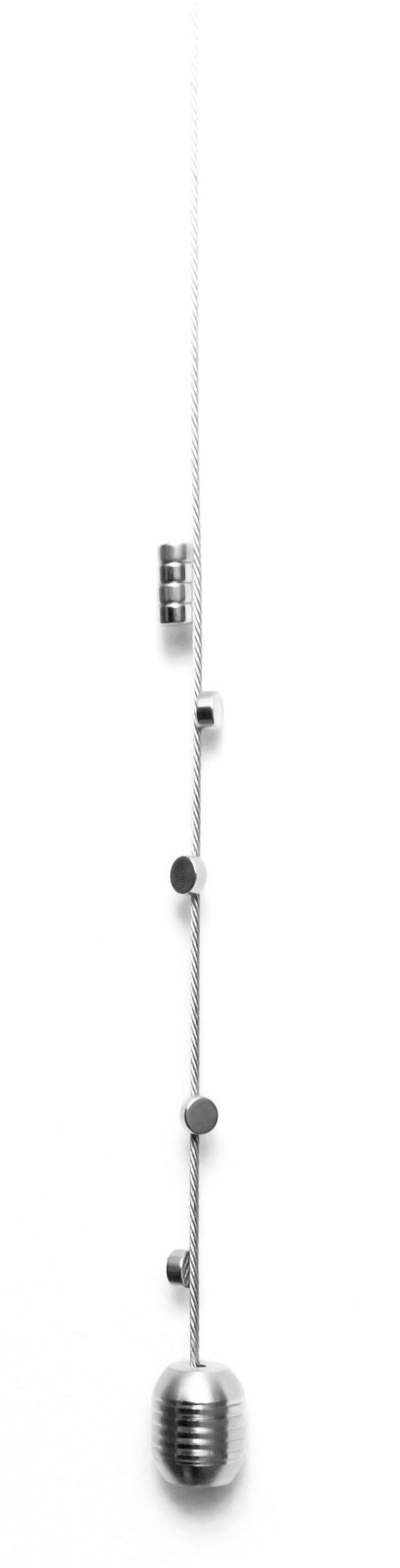 VISION Fotoleine - Silber / B: 150.0 cm