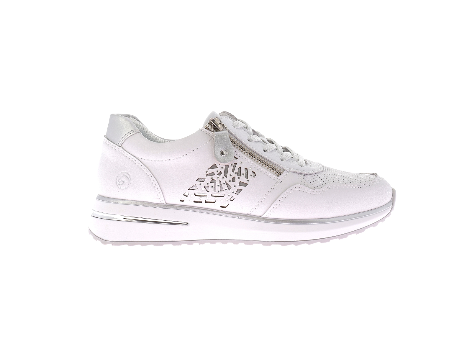 Remonte-D1G00 Cuir Blanc