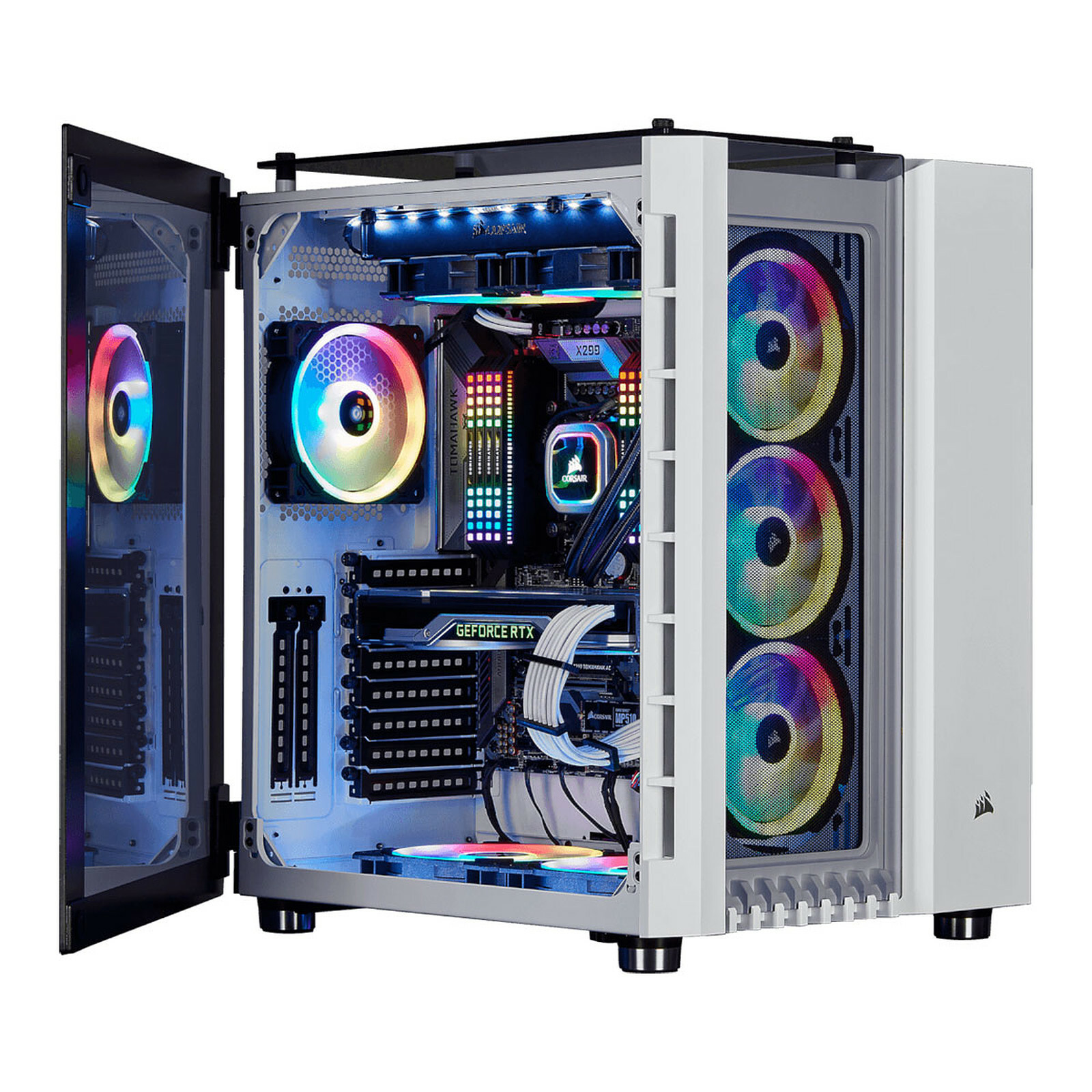 Corsair Crystal 680X RGB (Blanc)