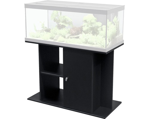 Aquariumkast stijl 100x40x70 cm, zwart