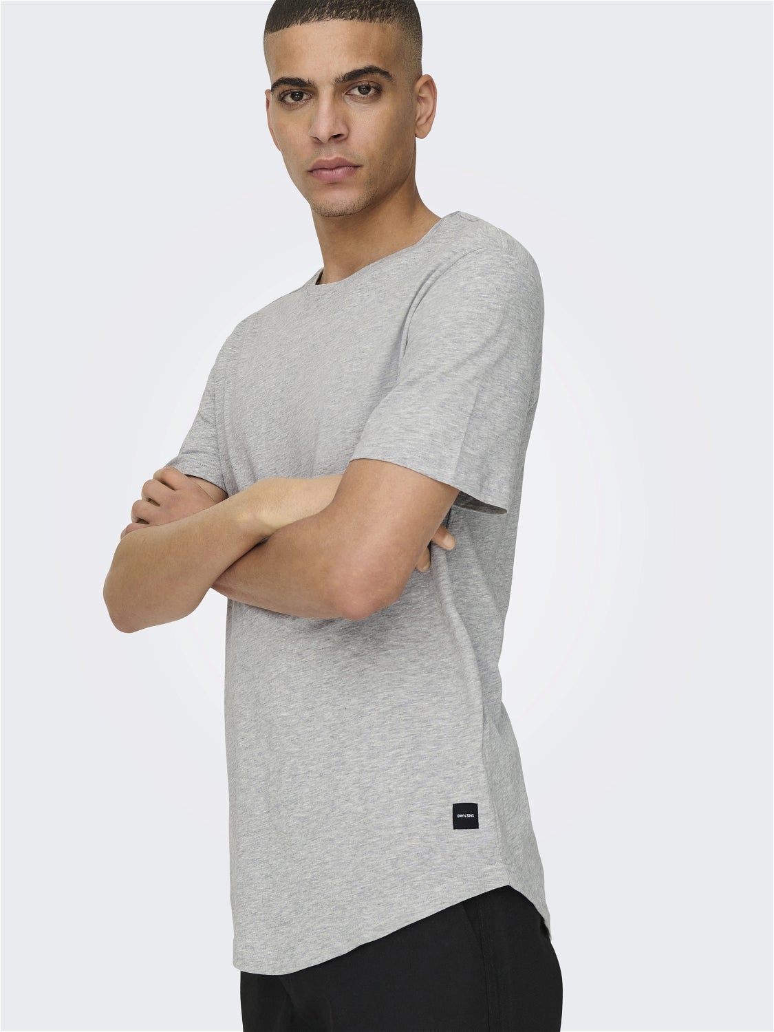 ONSMATT T-shirt Light Grey Melange