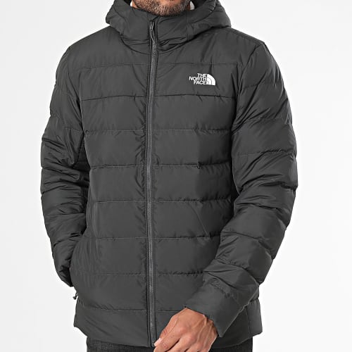 Doudoune Capuche Aconcagua 3 Gris Anthracite