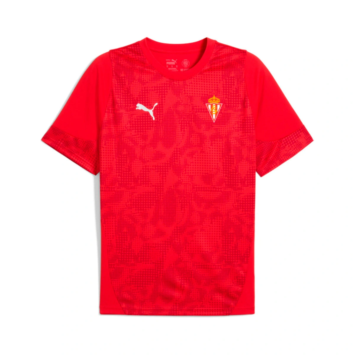 T-Shirt Puma Sporting Gijon Training 2025-2026 Criança