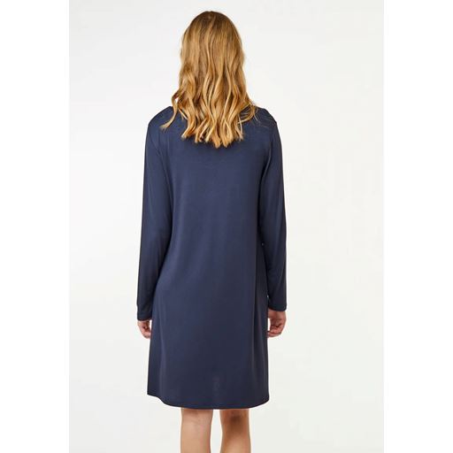 CCDK Jacqueline Langærmet Natkjole, Parisian Night, XL