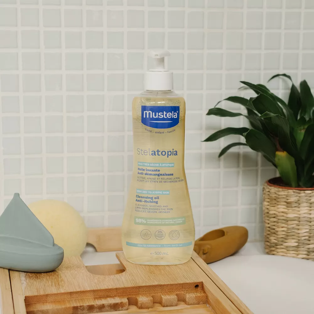 Mustela Stelatopia Cleansing Oil - 500 ml.