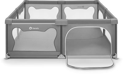 Lionelo WILLOW XL Lekegrind  for Barn & Baby, Grey Concrete