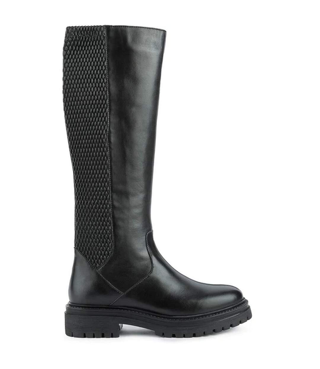 Geox - Bottes hauteur genoux D IRIDEA J - Femme (Noir) - UTFS9569