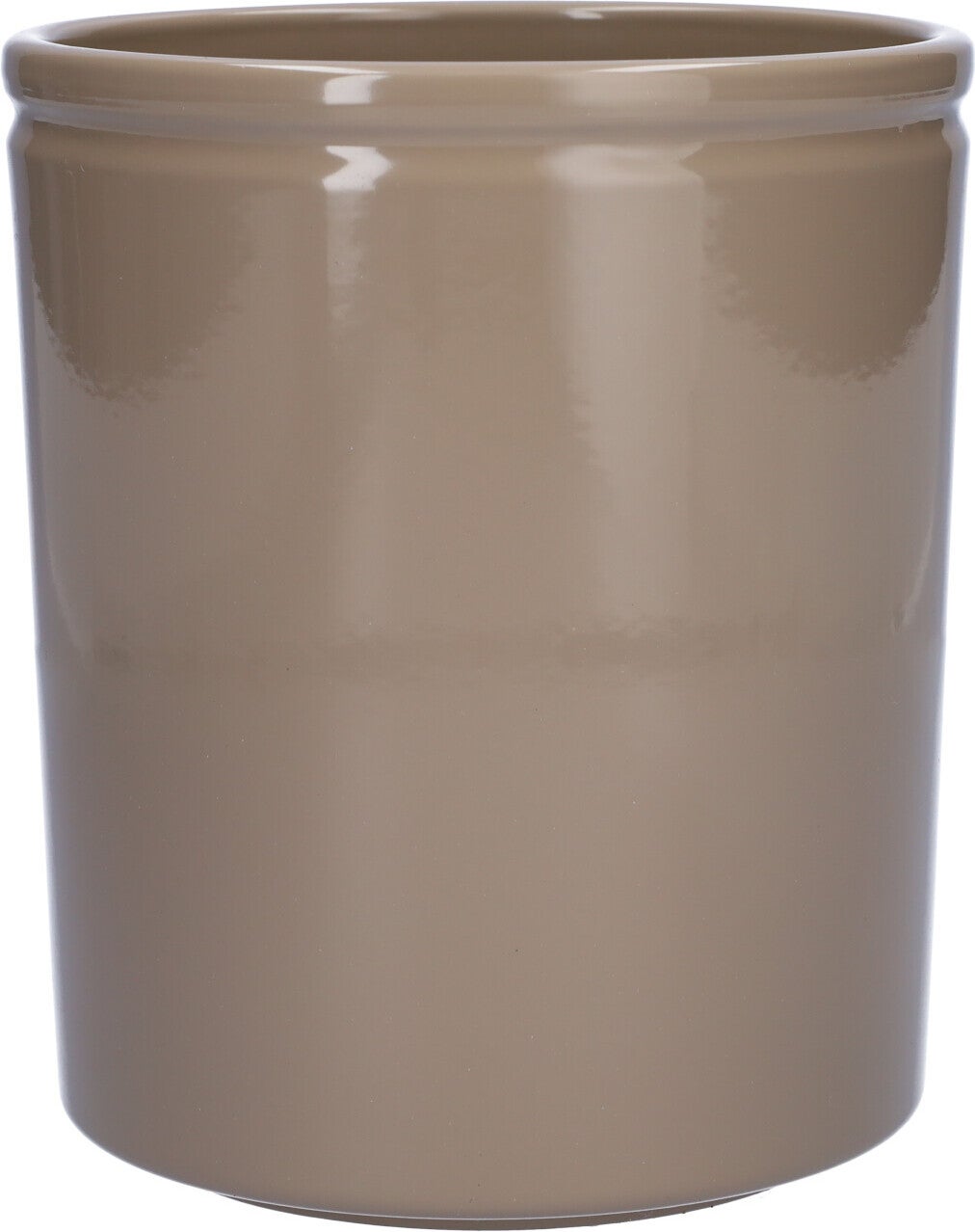 Duif bloempot Lucca beige D 13 H 15 cm