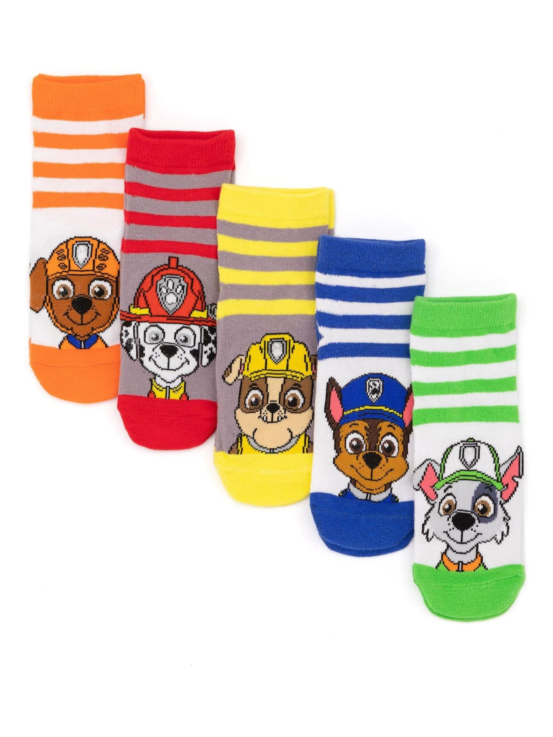 Vanilla Underground Paw Patrol set van 5 paar meerkleurige jongenssokken metCharacter gezicht