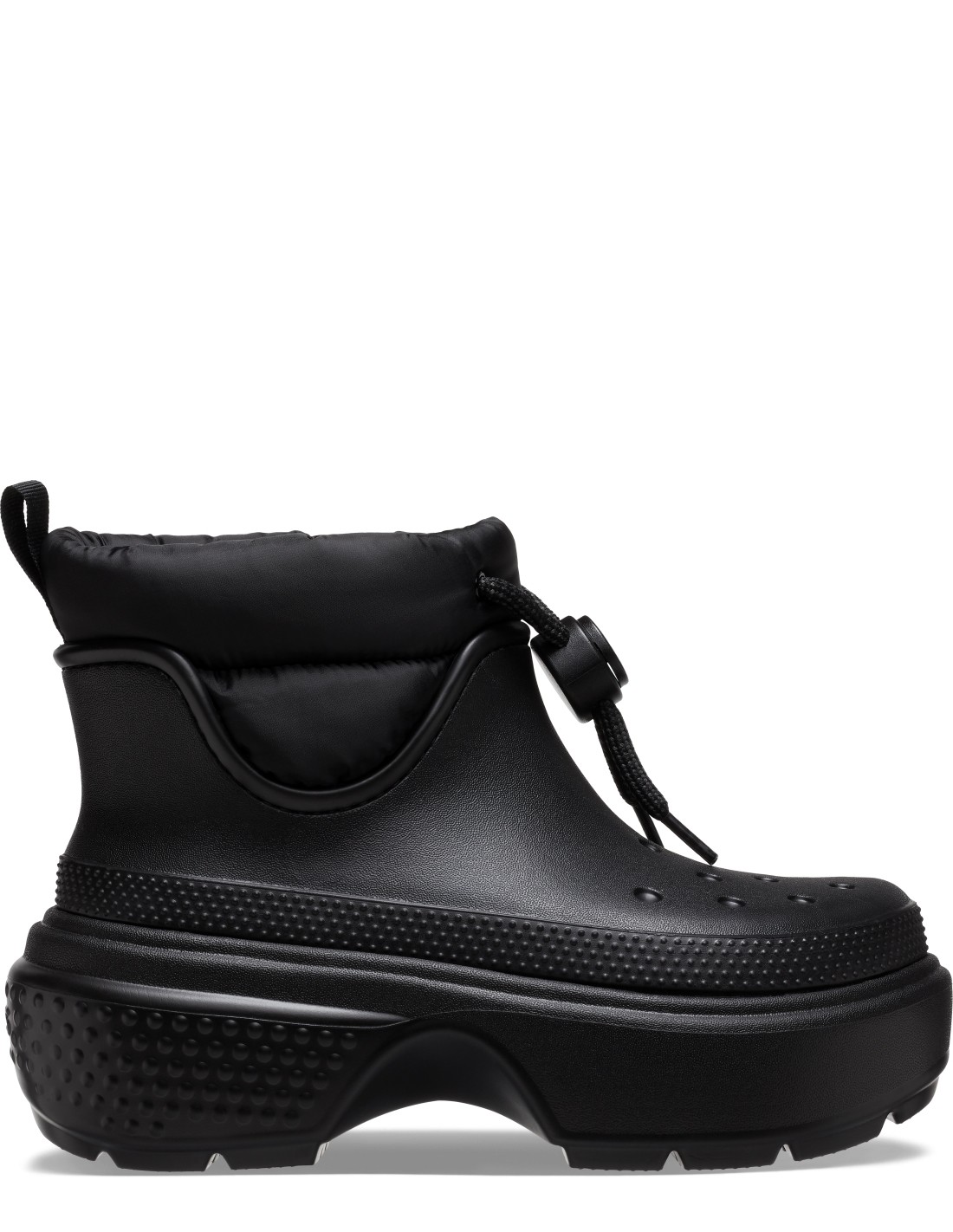 crocs Boots Femme stomp puff boot blk