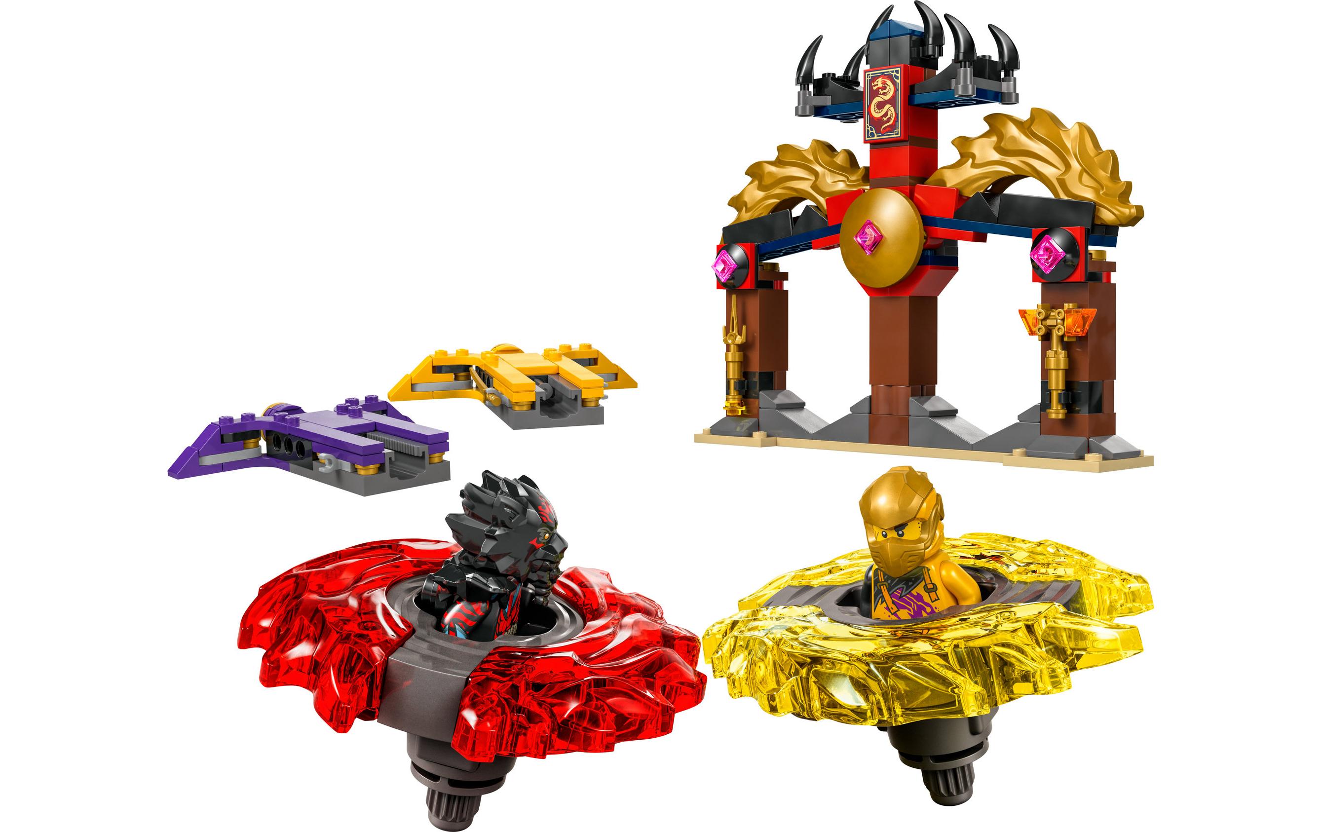 Ninjago Drachen-Spinjitzu Battle Pack 71826Spielset mit 2 Spinnern und 2 Minifiguren