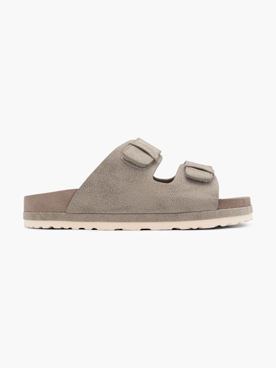 Bench Pantolette Grau