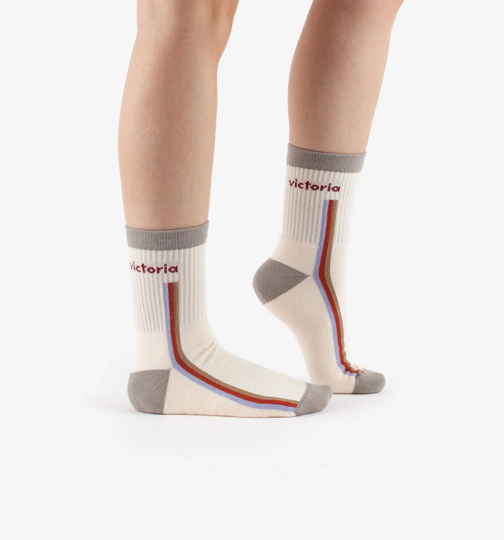 CHAUSSETTES COTON BICOLORESTEJA